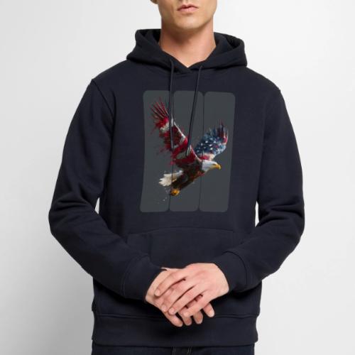 USA: Freedom in Flight - Men's Premium Hoodie