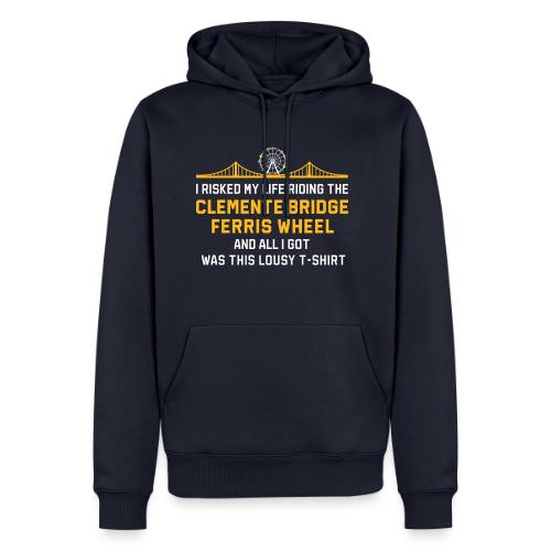 Clemente Bridge Ferris Wheel - Men's Premium Hoodie