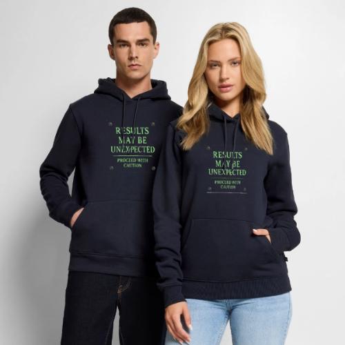 Results May Be Unexpected - Neon Green - Men's Premium Hoodie