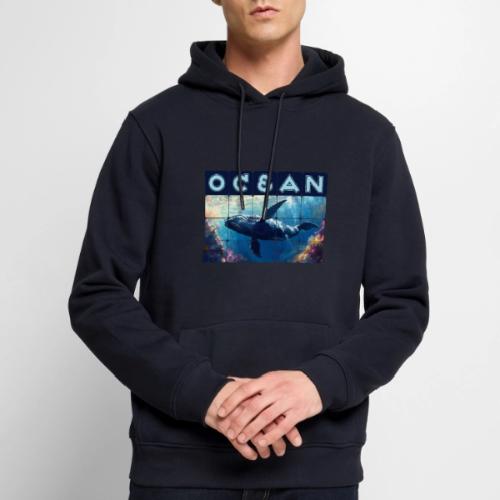 Ocean: Majestic Deep - Men's Premium Hoodie