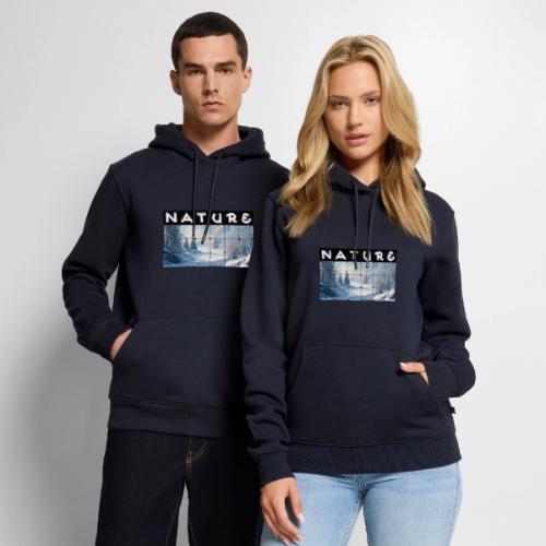 Nature: Frozen Horizon - Men's Premium Hoodie