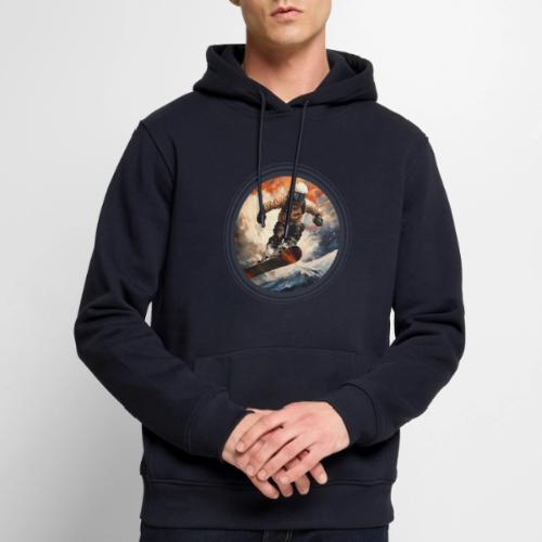 Snowboarding Elevation - Men's Premium Hoodie
