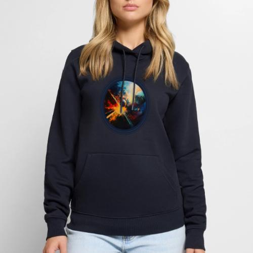 Planets in Turmoil - Men's Premium Hoodie