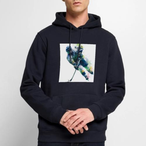 Hockey: Frozen Motion - Men's Premium Hoodie
