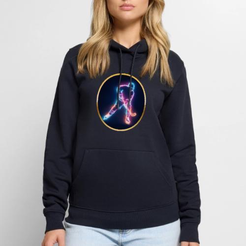 Golden Neon Hockey - Men's Premium Hoodie