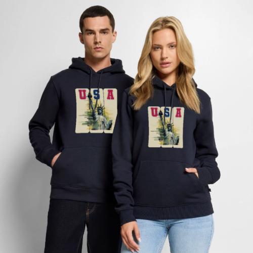 Art illustration of the Statue of Liberty - Men's Premium Hoodie