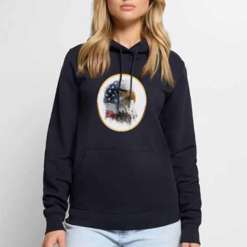 USA: Patriot Wing Emblem - Men's Premium Hoodie