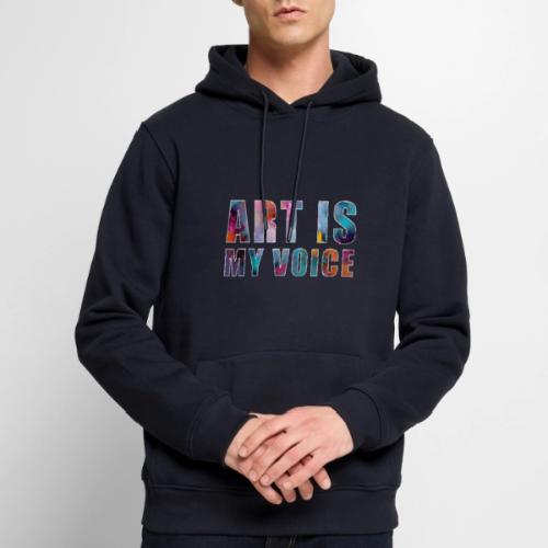 Art Is My Voice - Men's Premium Hoodie