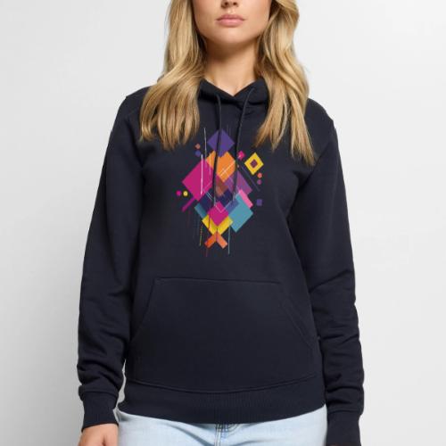 Vibrant Geometry - Men's Premium Hoodie