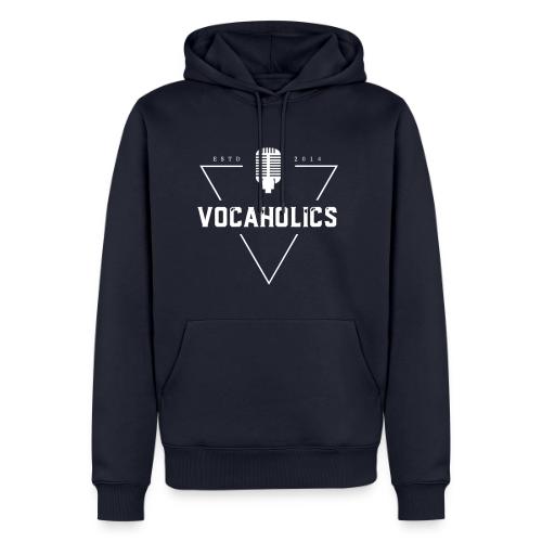 Essential White Logo Collection - Men's Premium Hoodie