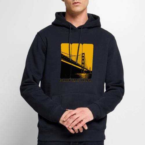 Golden Gate Bold Icon - Men's Premium Hoodie