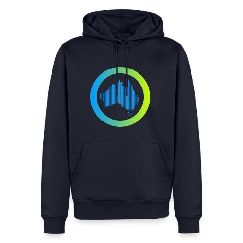 Gradient Symbol Only - Men's Premium Hoodie
