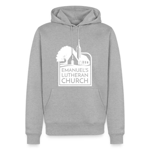 Single Vertical white2 - Men's Premium Hoodie