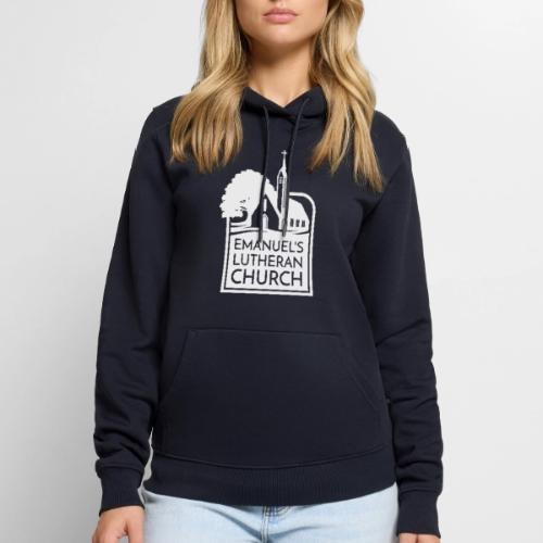 Single Vertical white2 - Men's Premium Hoodie