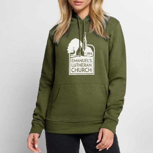 Single Vertical white2 - Men's Premium Hoodie