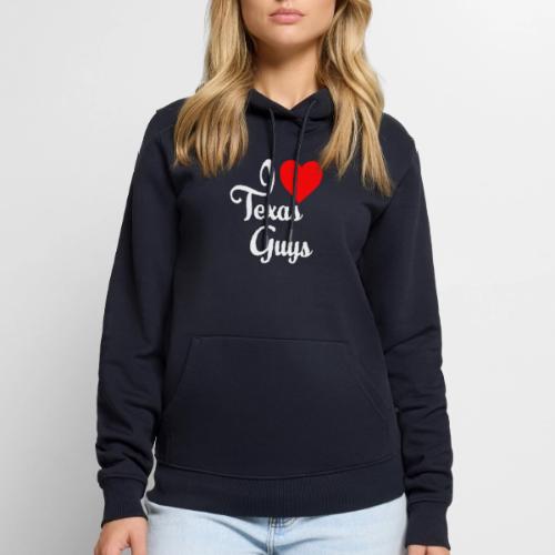 I LOVE TEXAS GUYS 0001 - Men's Premium Hoodie