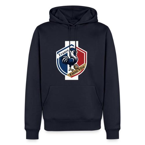France Rooster T-Shirt, Bleu-Blanc-Rouge gift - Men's Premium Hoodie