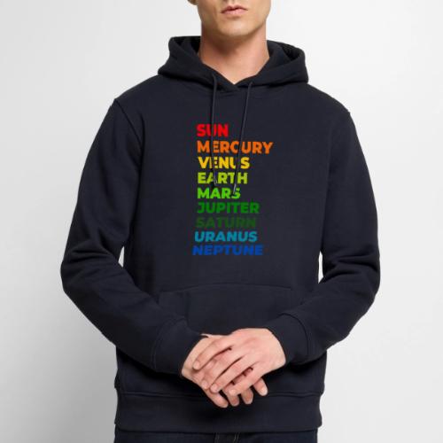 Color the solar system - Men's Premium Hoodie
