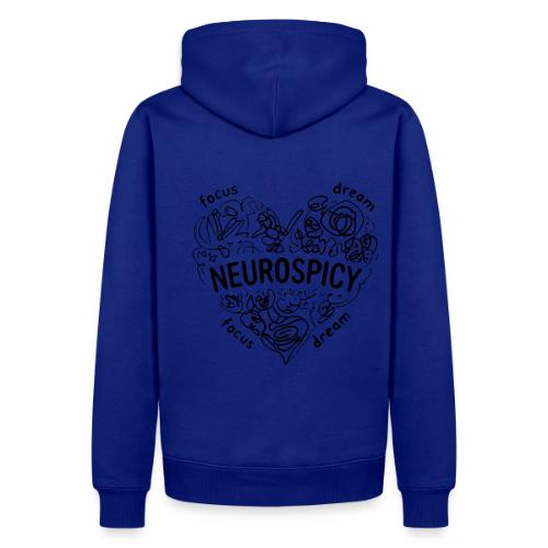 Neurospicy ADHD Hoodie Neurodivergent Gift Hoodie - Men's Premium Hoodie