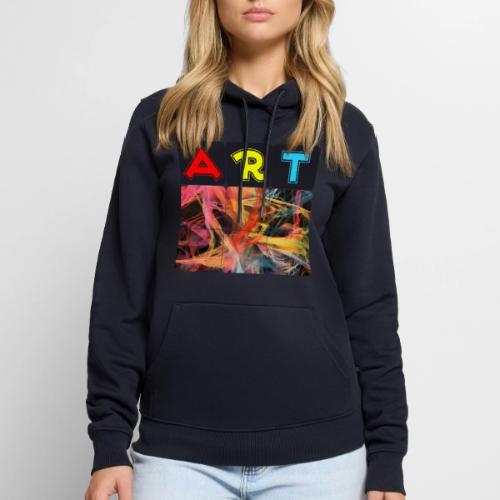 Chaotic Threads of Art - Men's Premium Hoodie