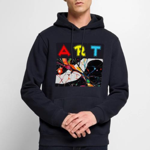Art in Motion: Color Unleashed - Men's Premium Hoodie