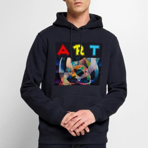 Art of Stripes and Shades - Men's Premium Hoodie