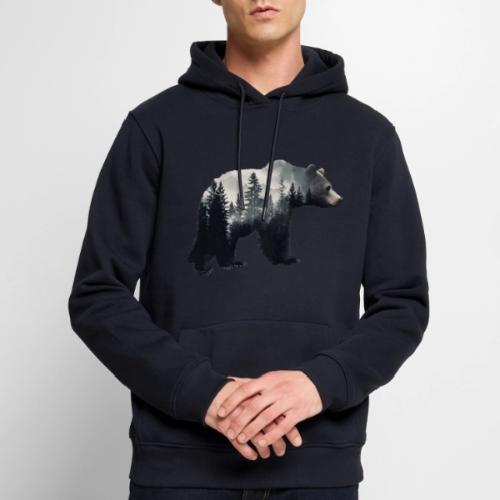 Forest Within the Bear - Men's Premium Hoodie