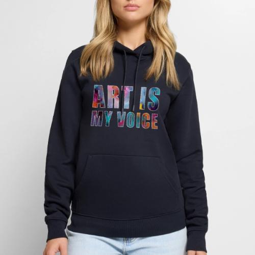 Art Is My Voice - Men's Premium Hoodie
