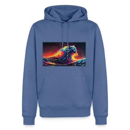 Wavecat Firelight - Men's Premium Hoodie