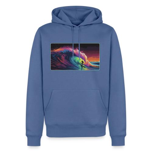 Rainbow Lava Ride - Men's Premium Hoodie