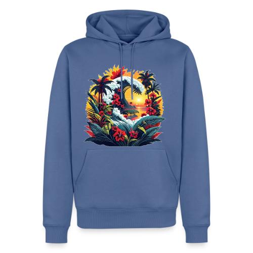 Mountain Wave Garden - Men's Premium Hoodie