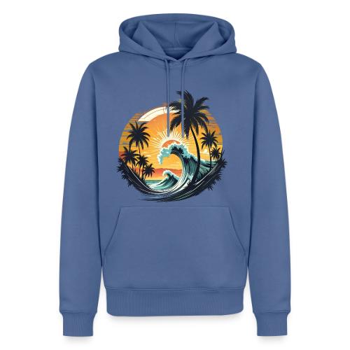 Sunshine Peak Waves - Men's Premium Hoodie