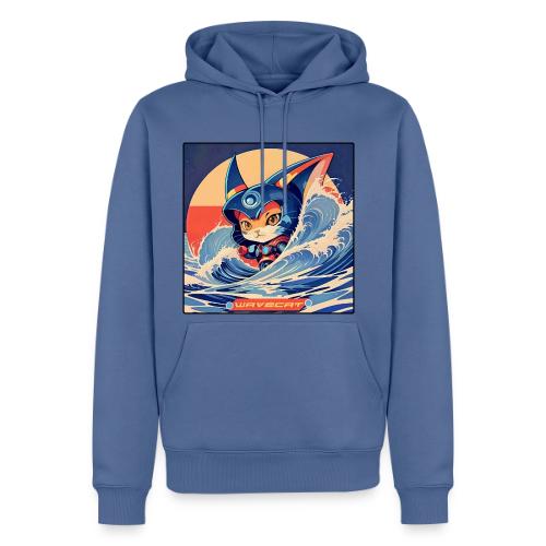 Wavecat Kitten - Men's Premium Hoodie