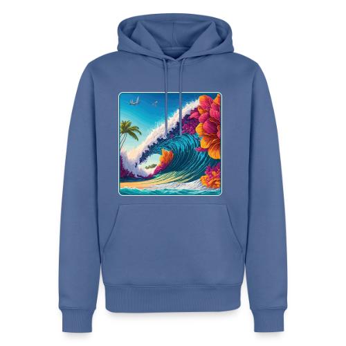 Giant Shore Pound Wave - Men's Premium Hoodie