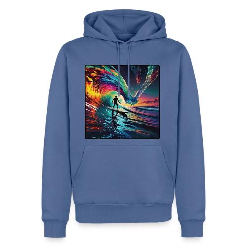 Avalon Rides A Flying Wave - Men's Premium Hoodie