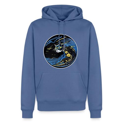 Wavecat Wave - Men's Premium Hoodie