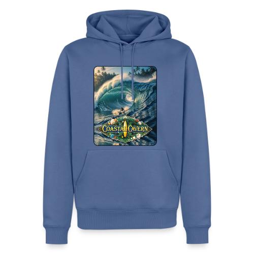 Coastal Cavern Wave - Men's Premium Hoodie