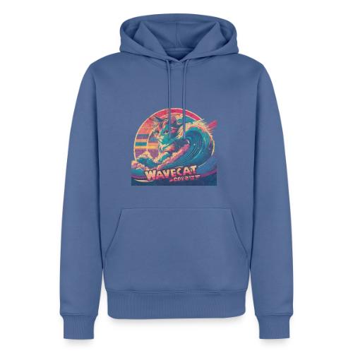 Vintage Wavecat - Men's Premium Hoodie