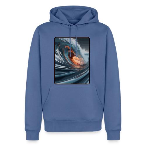 Copper Light Wave - Men's Premium Hoodie