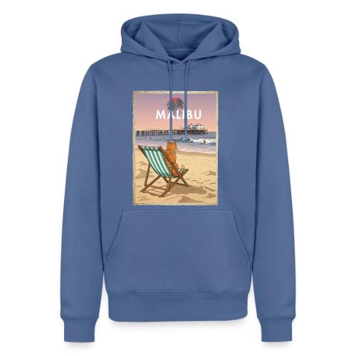 Malibu Beach cat - Men's Premium Hoodie