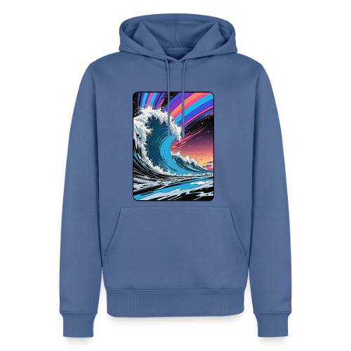 Rainbow Sky Dream Wave - Men's Premium Hoodie