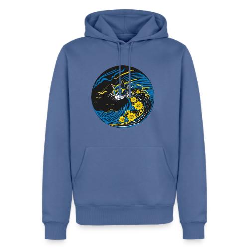 Wavecat Wave - Men's Premium Hoodie