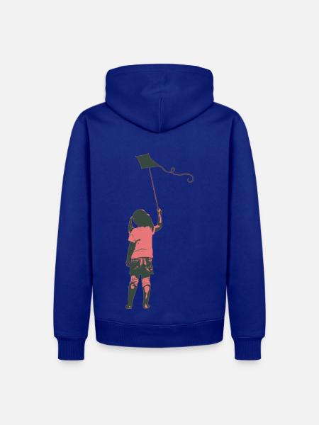 THE KITE1 - Men's Premium Hoodie - royal blue