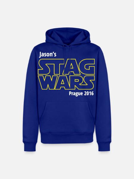 8 STAG WARS TOUR STAG DO - Men's Premium Hoodie - royal blue