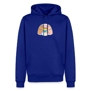Love is Love Pride Queer LGBTQ Sticker - Men's Premium Hoodie - royal blue - Front
