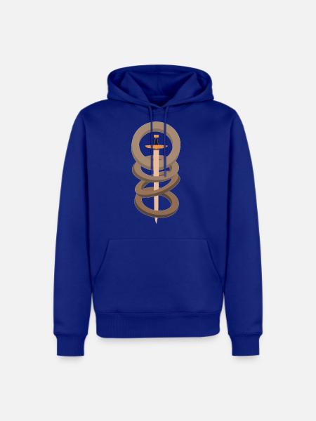 Tto Swrd Msic Rck - Men's Premium Hoodie - royal blue