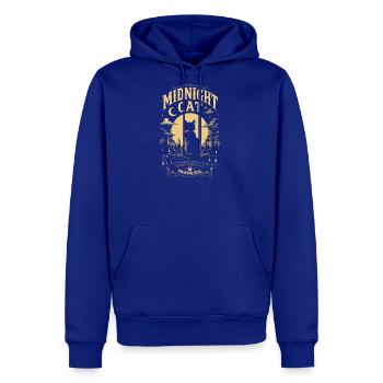 Midnight Cat Tshirt - Men's Premium Hoodie - royal blue - Front