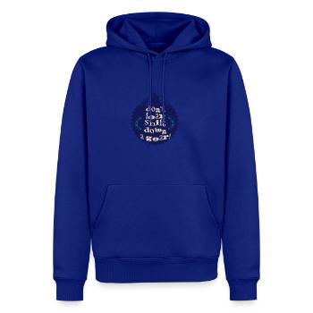 don't fear shift down gear - Men's Premium Hoodie - royal blue - Front