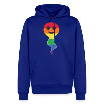 trans gay pride ghost - Men's Premium Hoodie - royal blue - Front
