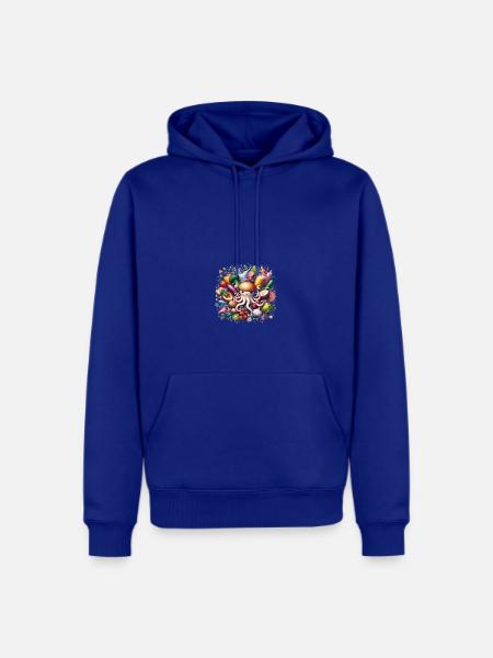 Furut in, oktopos - Men's Premium Hoodie - royal blue